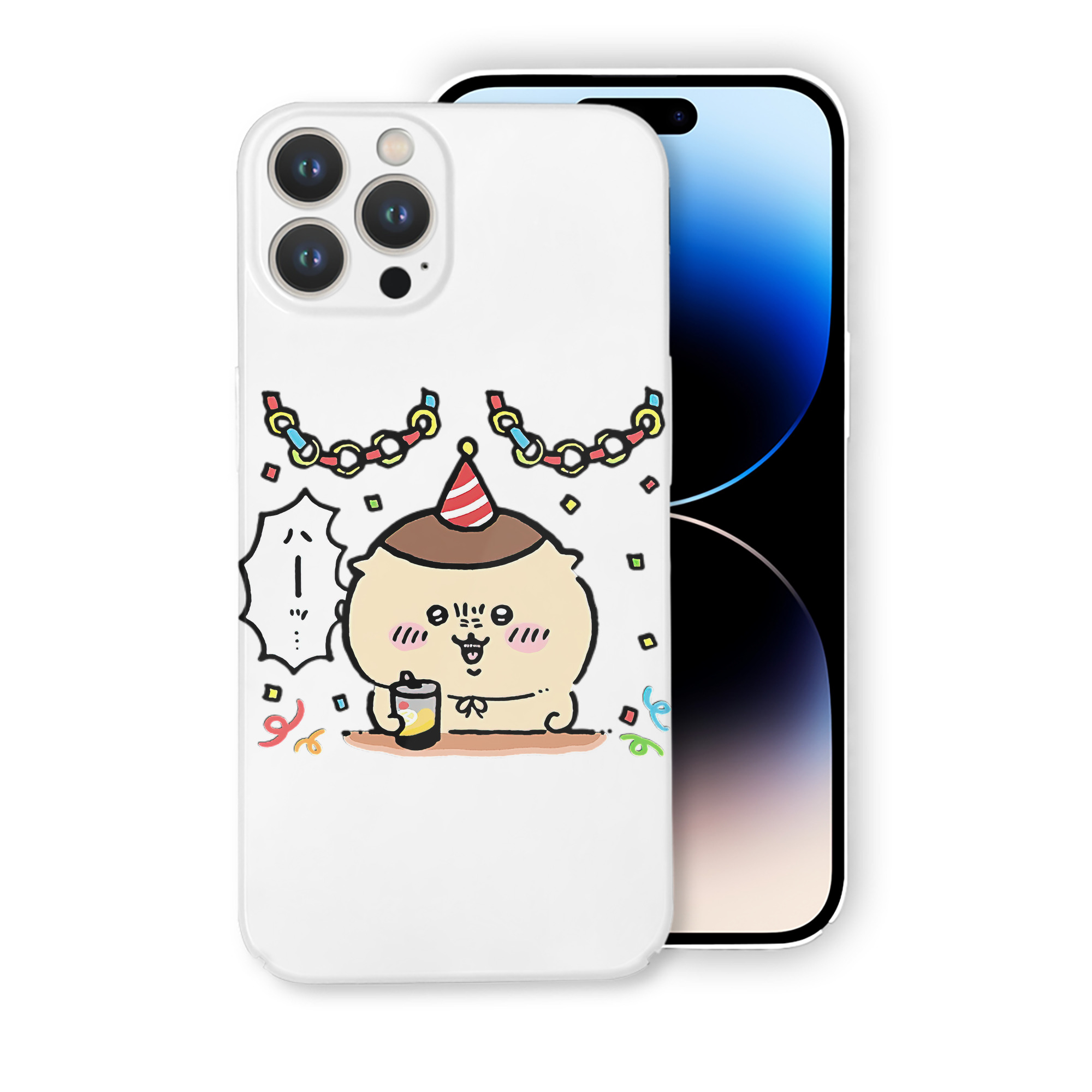 （画像用） ちいかわ くりまんじゅう Chii-kawa kuri manjū 【iPhone 14シリーズ対応】ハードケース